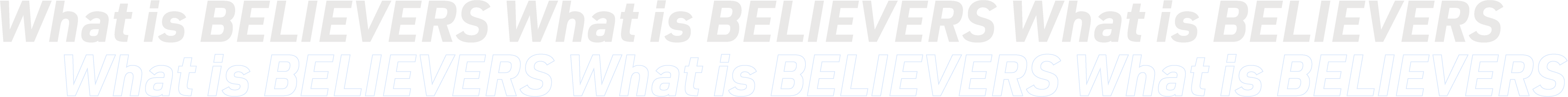 What is BELIEVERS What is BELIEVERS What is BELIEVERS